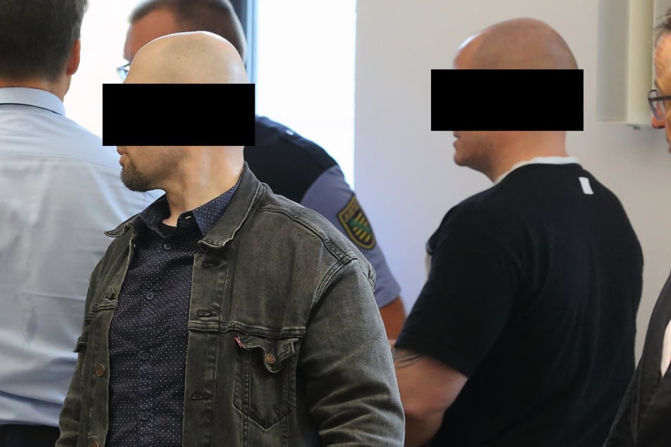 Jan C. (46, l.) ist inzwischen wieder auf freiem Fuß. Lukas C. (45) sitzt seit dem Vorfall in U-Haft.
