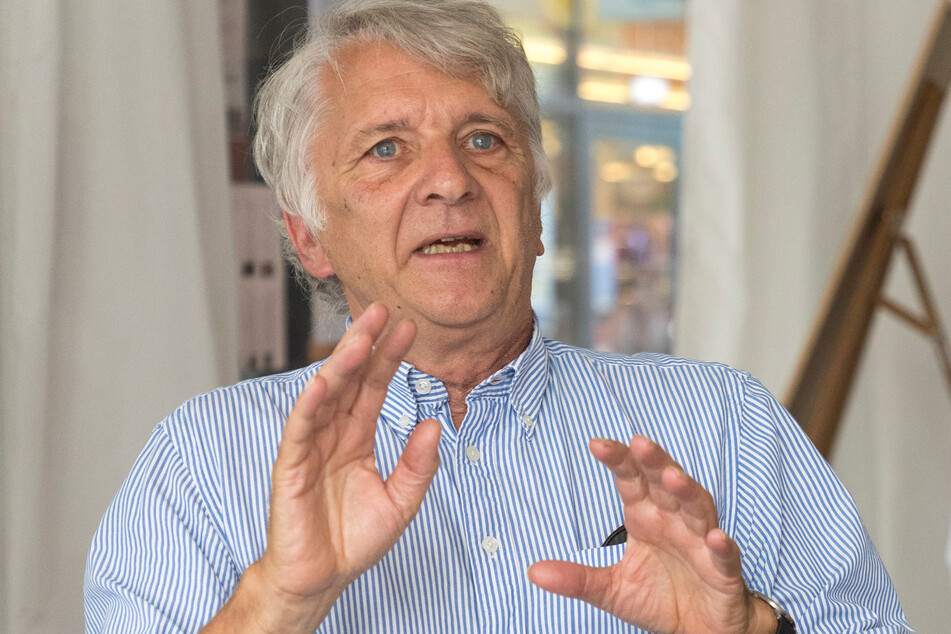 Projektbegründer Andreas Nattermann (69) in Aktion.