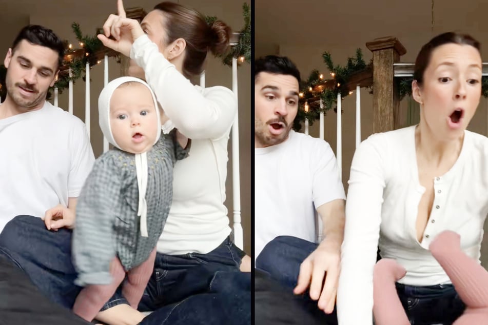 Podczas próby zrobienia rodzinnego zdjęcia tata Ty popełnił poważny błąd – kosztem swojej małej córeczki.