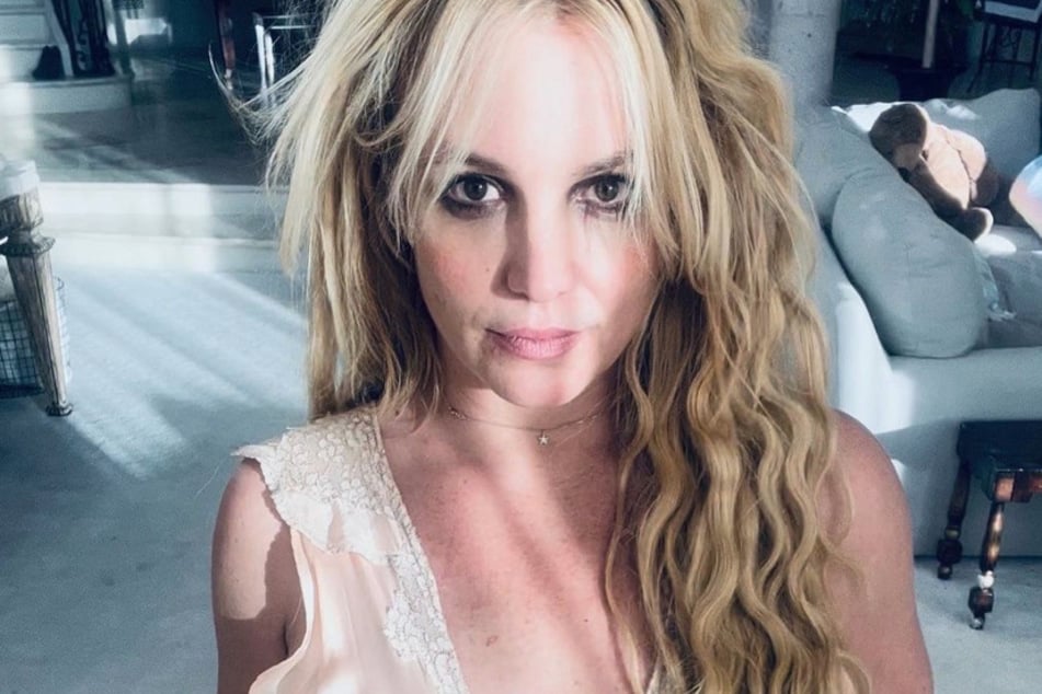 Did Britney Spears marry herself? The pop star posted a throwback photo where she seemingly alluded to doing so.