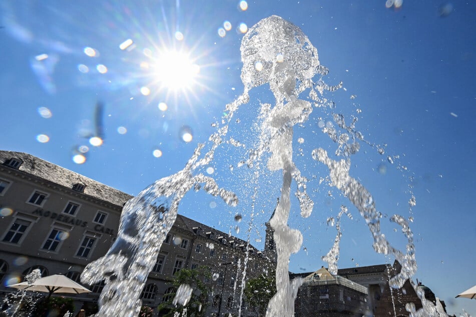 Temperaturen bis zu 40 Grad waren vorhergesagt, der Extremwert wurde allerdings nicht ganz geknackt.