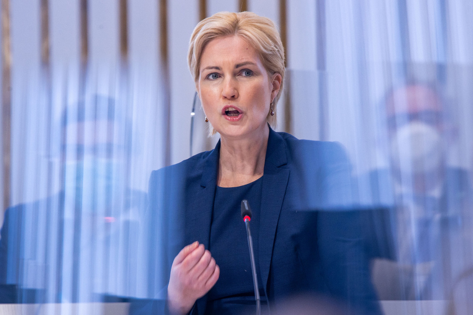 Manuela Schwesig (46, SPD), Ministerpräsidentin von Mecklenburg-Vorpommern.