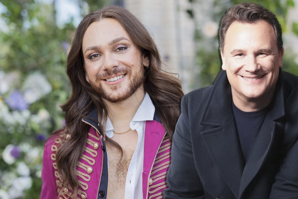 Guido Maria Kretschmer (60, r.) und Riccardo Simonetti (32, l.) trafen am Freitag in der "NDR Talk Show" aufeinander.