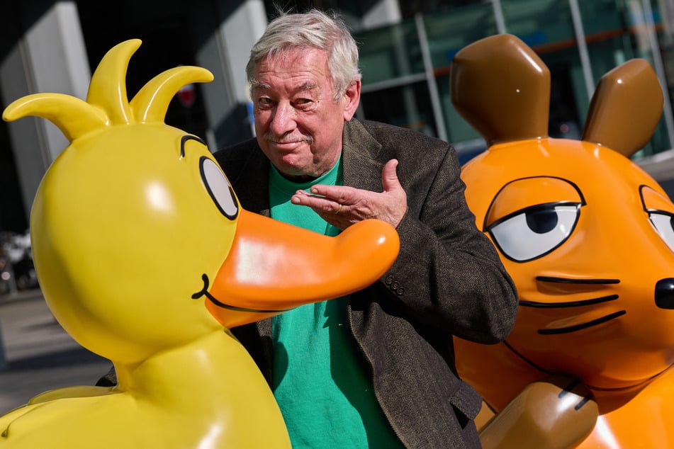 Kult-Moderator Christoph Biemann (74) mit Maus und Ente.