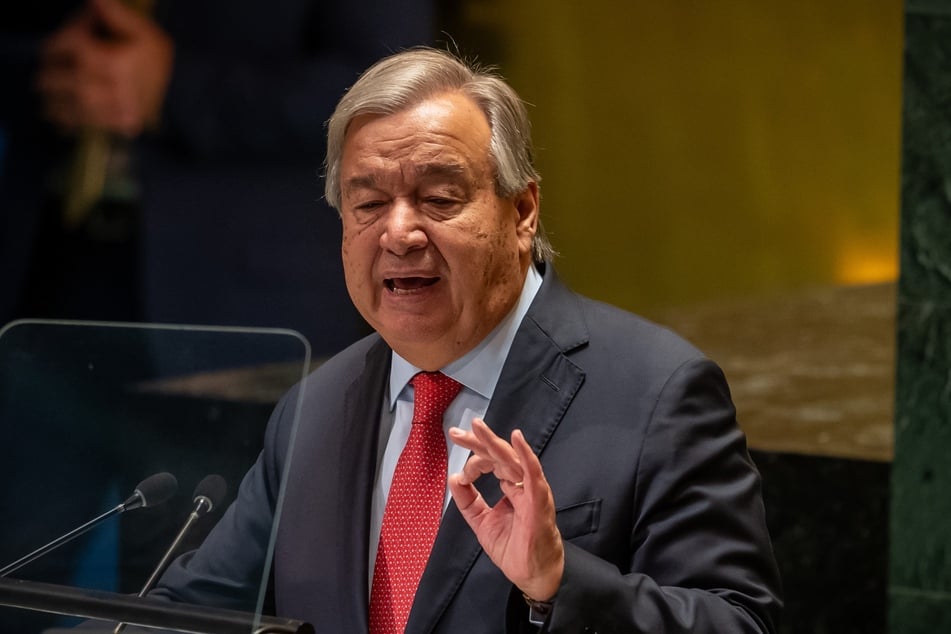 Der Generalsekretär der Vereinten Nationen António Guterres (75).