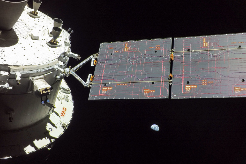 NASA's Orion capsule leaves lunar orbit for final leg of historic journey