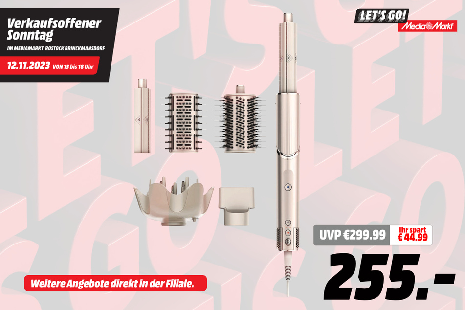 Shark-Haarstyler für 255 statt 299,99 Euro.