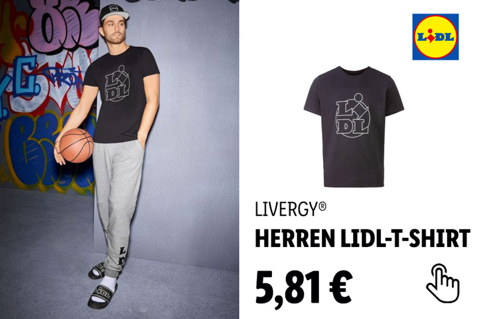 LIVERGY® Herren Lidl-T-Shirt