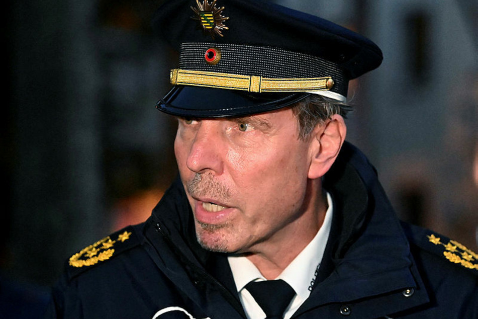 Entschied sich für Gewaltlosigkeit: Leipzigs Polizeipräsident Torsten Schultze (55).