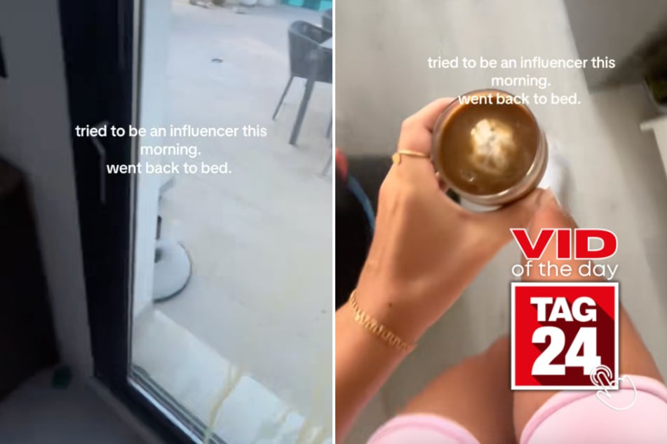 viral videos: Viral Video of the Day for March 15, 2026: TikToker smashes into glass door in relatable morning fail