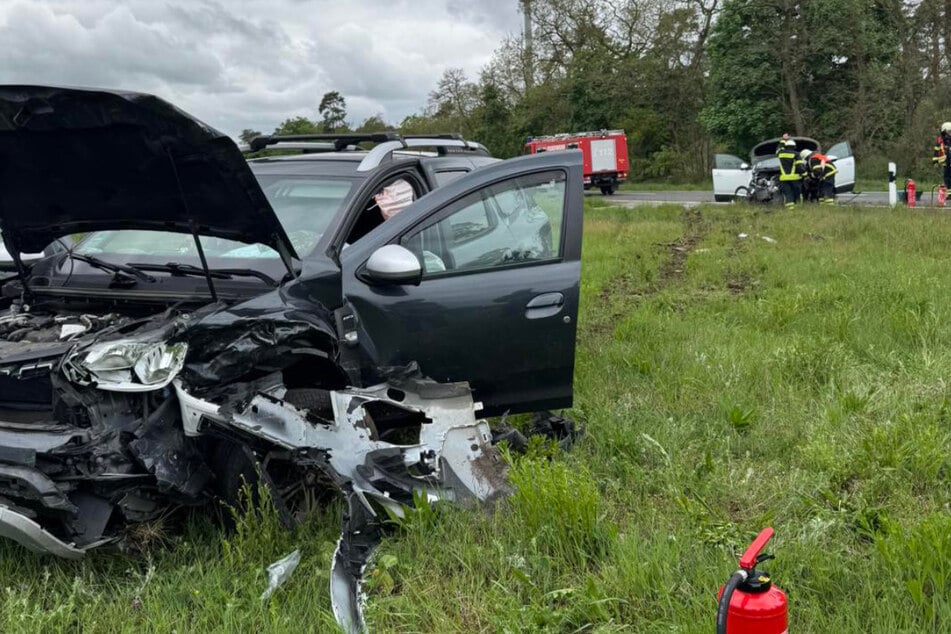 Auf der B183a bei Bad Düben ist es am Sonntagvormittag zu einem schweren Unfall gekommen.