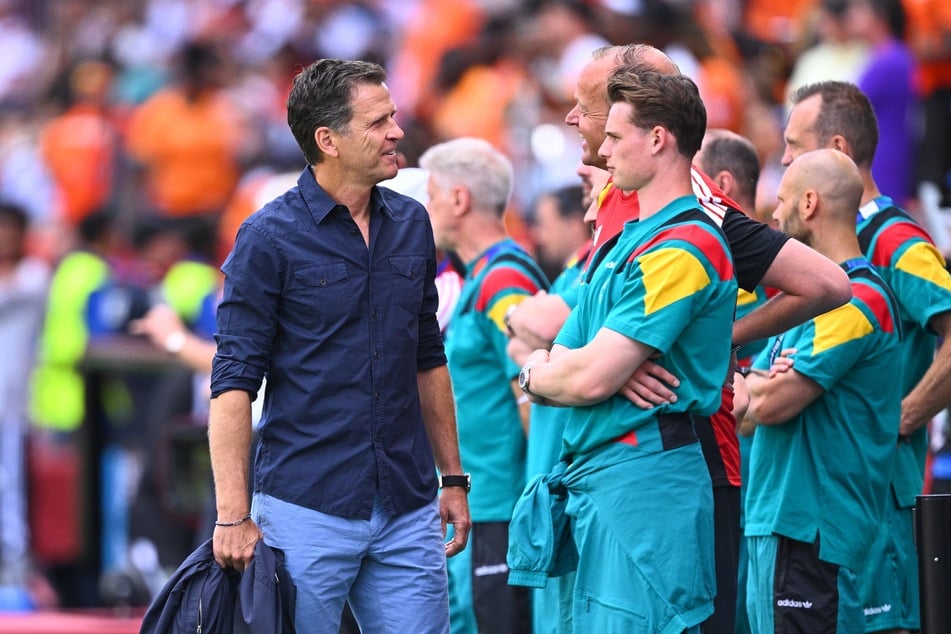 Auch Oliver Bierhoff (58) ist nach Toronto gekommen.