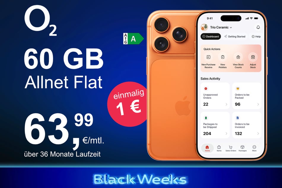 Das neue iPhone 17 Pro Max inkl. 60 GB Datenvolumen für nur 1 Euro exklusiv bei o2.