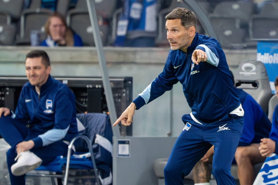 Hertha-Trainer Stefan Leitl (47) will nicht wieder so heimschwach sein.