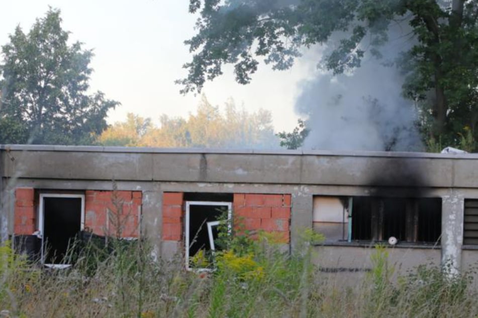 Chemnitz: Feueralarm in Chemnitz: Müll in Haus angezündet