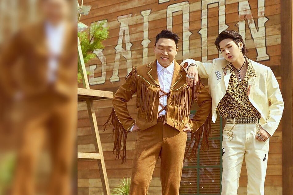 PSY and SUGA absolutely slay in viral hit music video That That