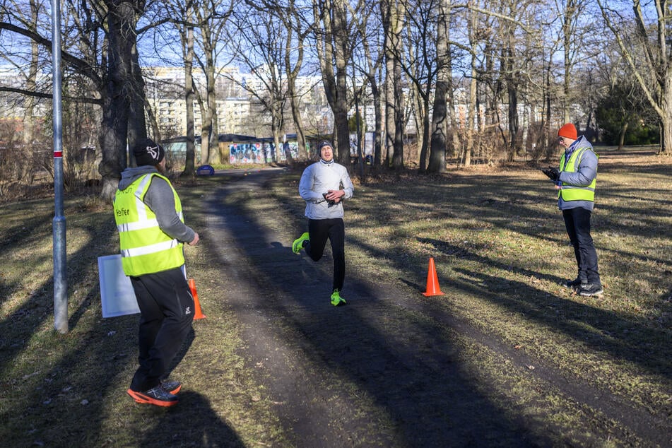 Neuer Streckenrekord: Max Podszus (35, M.) hat die fünf Kilometer am Samstag in weniger als zwanzig Minuten absolviert.