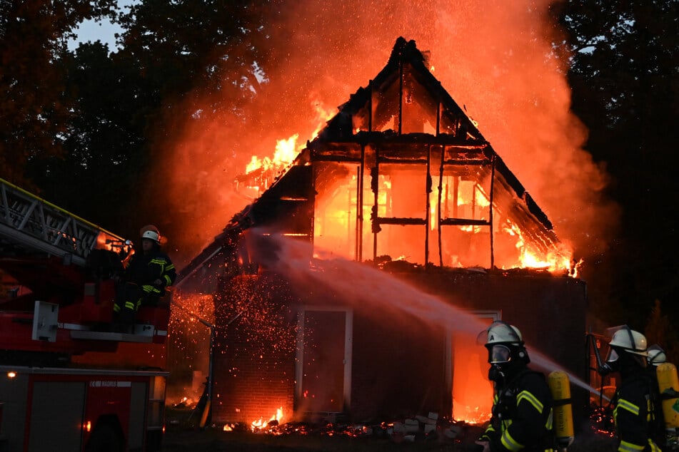 In Soltau hat es in einem Einfamilienhaus einen Brand gegeben.
