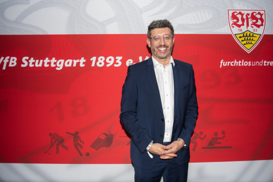 Der Präsident des VfB Stuttgart Claus Vogt.