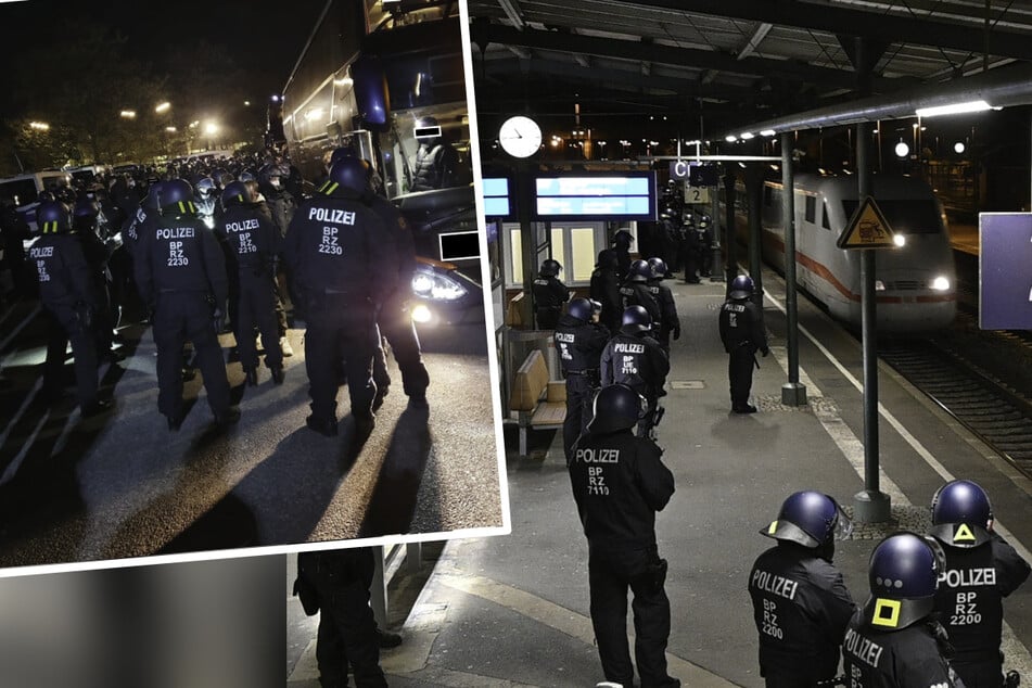 Nach Schlägerei am Bahnhof: Straffällige HSV-Fans in Bussen und ICE bei Heimfahrt gestoppt