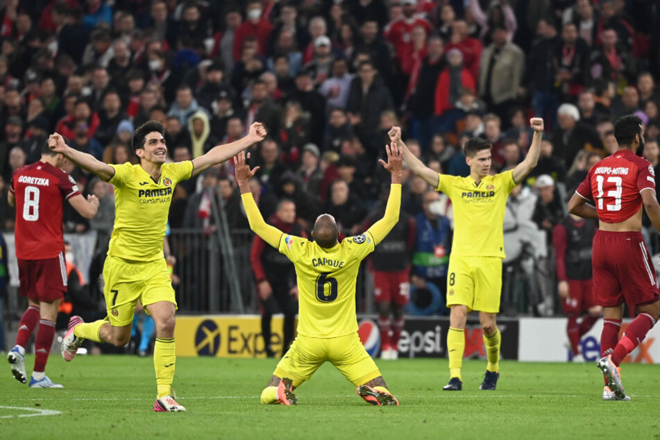 Ein Bild mit Seltenheitswert: Villarreal triumphiert trotz des 1:1 und steht im Halbfinale der Champions League.