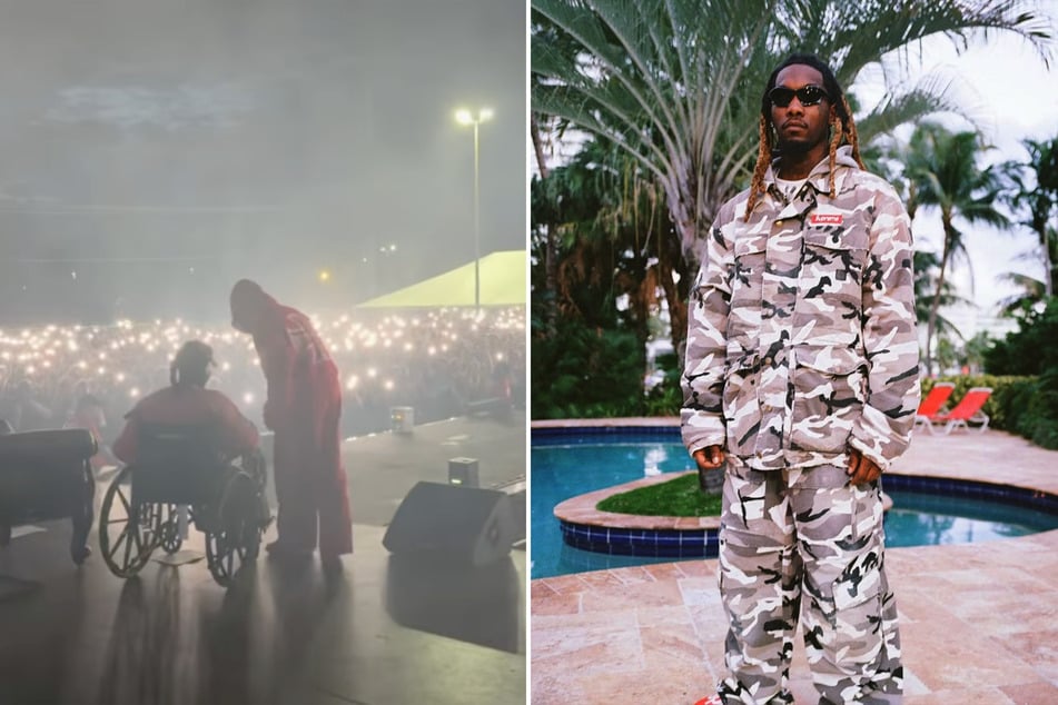 Offset doesn't let bullet wound stop him from performing at Coachella