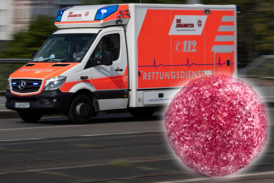 Ein neunjähriges Mädchen musste ins Krankenhaus gebracht werden, nachdem sie eine "rote Kugel" gegessen haben soll. (Symbolbild, Fotomontage)