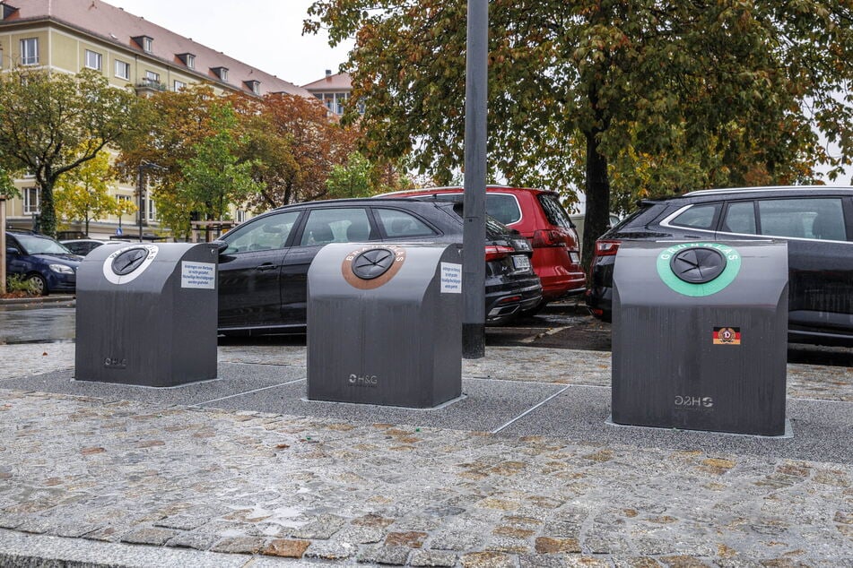 Am Rande der Promenade wird der Glasmüll nun unterirdisch entsorgt.