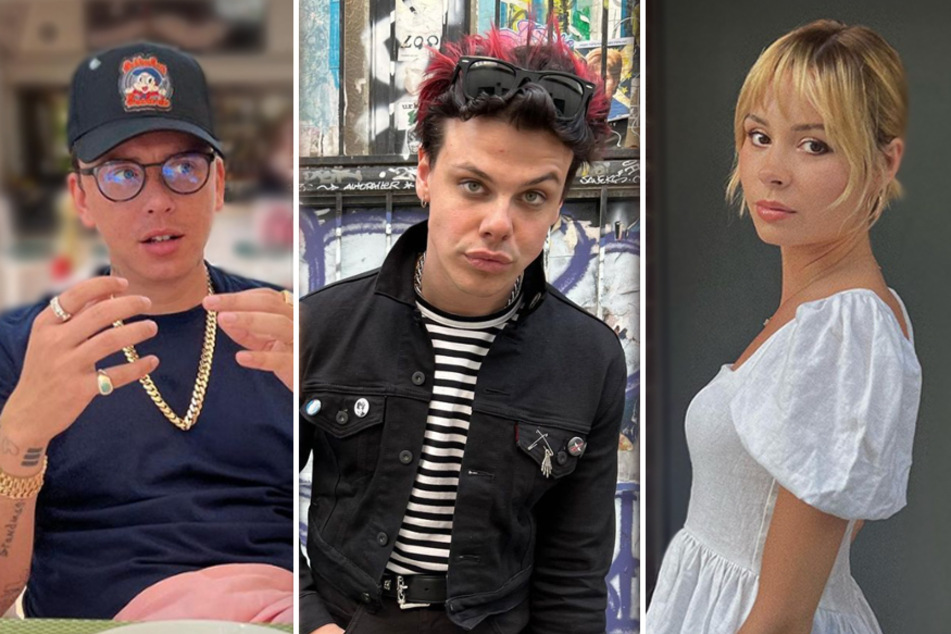 Logic (l), YUNGBLUD (c), and Nina Nesbitt are respectively dropping albums this week.
