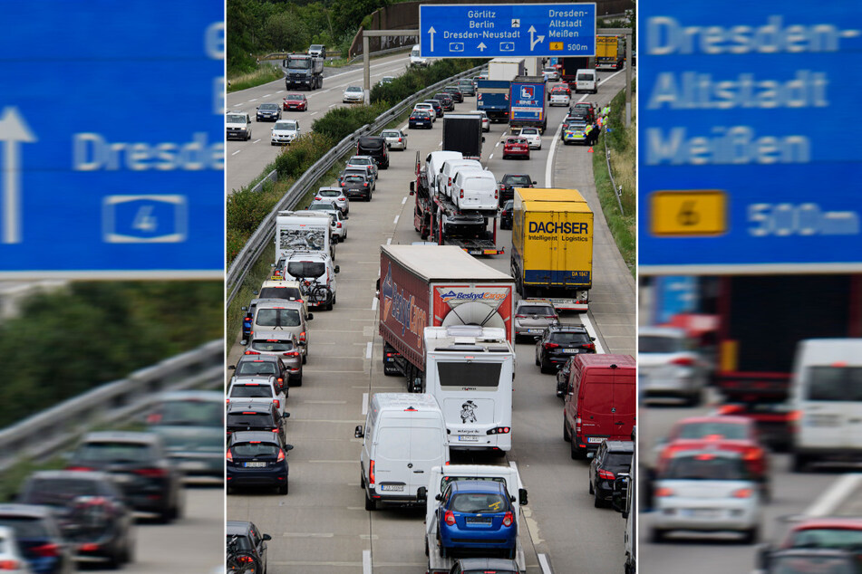 Die häufigsten und dichtesten Staus in Sachsen gibt es zwischen Dresden-Nord und dem Dreieck Nossen. Dieser Abschnitt trägt maßgeblich dazu bei, dass Sachsen Deutschlands Staumeister 2020 ist.