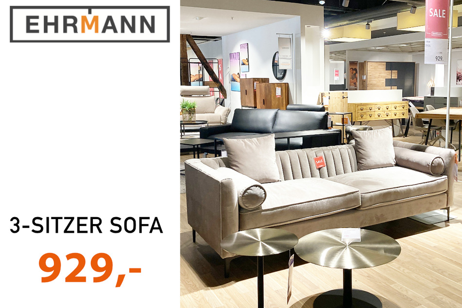 3-Sitzer Sofa für 929 Euro