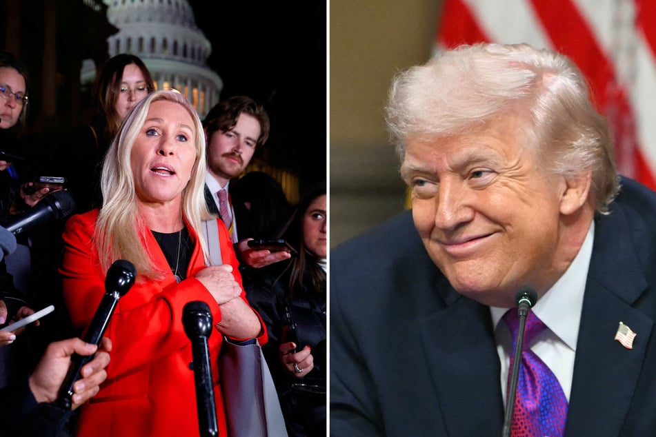 Trump mocks "deranged" Marjorie Taylor Greene as he gloats over special election win