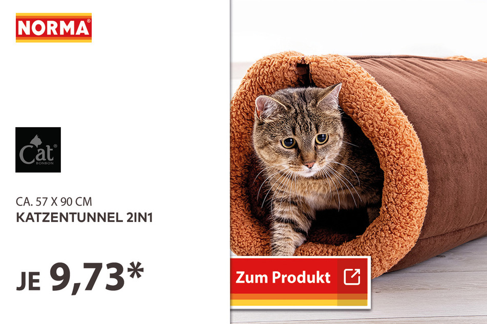 Katzentunnel für 9,73 Euro.