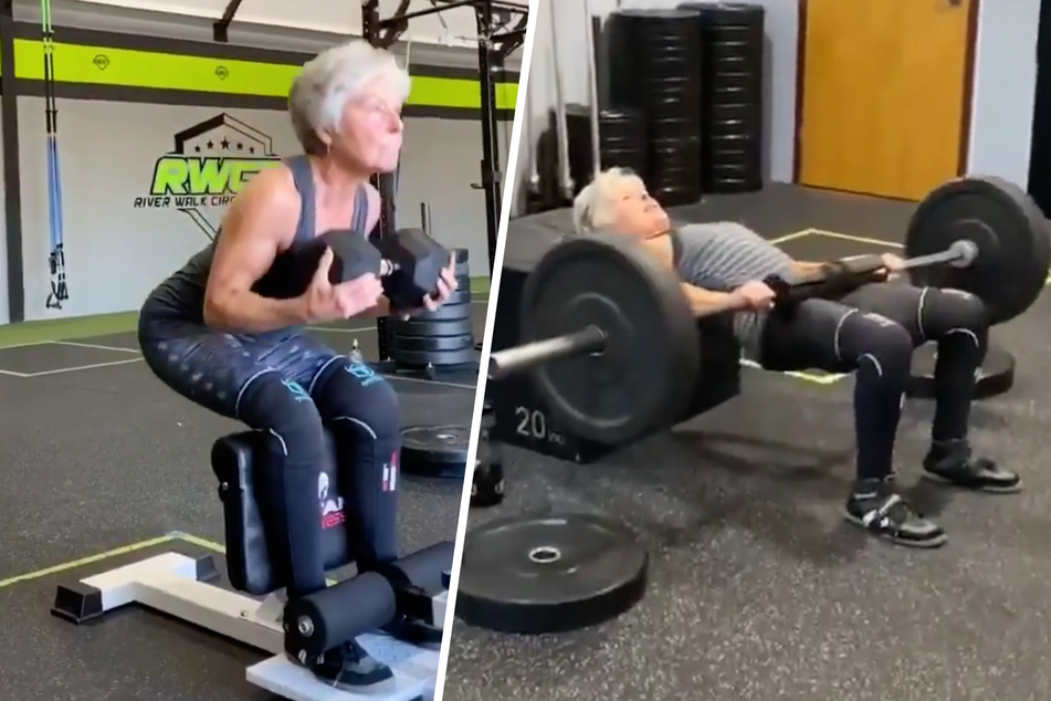 Als die Mary Duffy (71) 59 Jahre alt war, begann sie mit dem Training im Fitnessstudio – und hörte nie wieder damit auf.