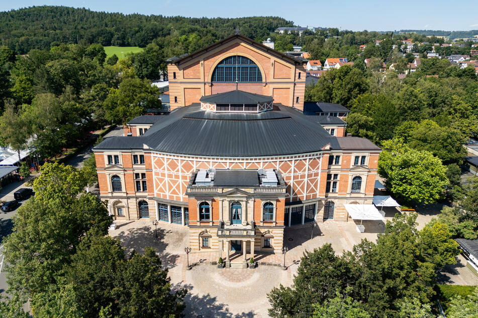 Das Festspielhaus in Bayreuth.