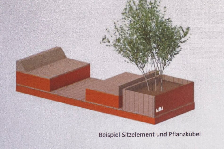 So oder so ähnlich stellt sich das Rathaus die Holzmöbel vor.