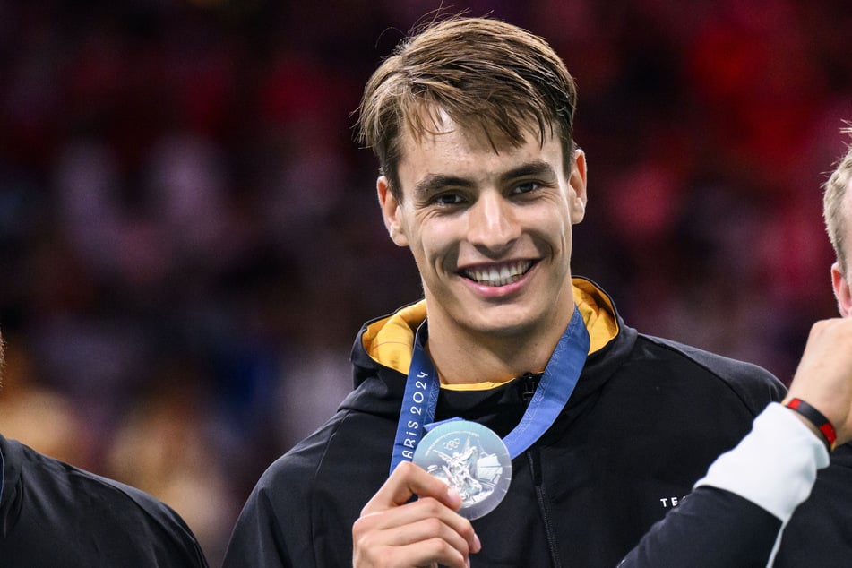 Julian Köster gewann bei den Olympischen Spielen in Paris Silber mit der deutschen Handball-Nationalmannschaft.