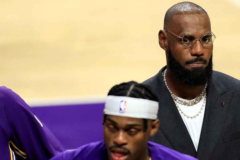 LeBron James was sidelined during Tuesday's season opener due to a flare-up of sciatica.