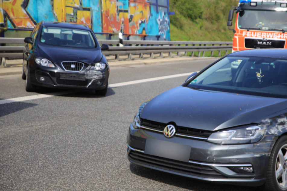 A14 bei Leipzig: Unfall mit zwei Verletzten sorgt für Stau