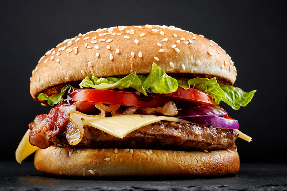 McDonald's burgers might not feature the best-quality meat, but they definitely shouldn't include insects (stock image).