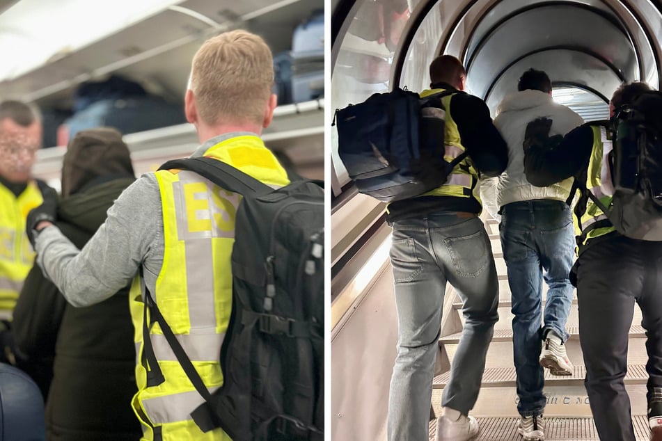 Bei den Passagieren handelt es sich laut dem BMI um Straftäter.