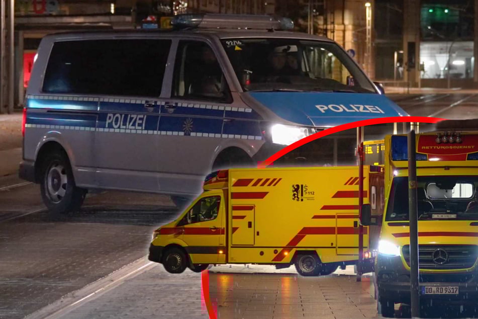 Dresden: Brutaler Raubversuch am Postplatz: Männergruppe attackiert 39-Jährigen