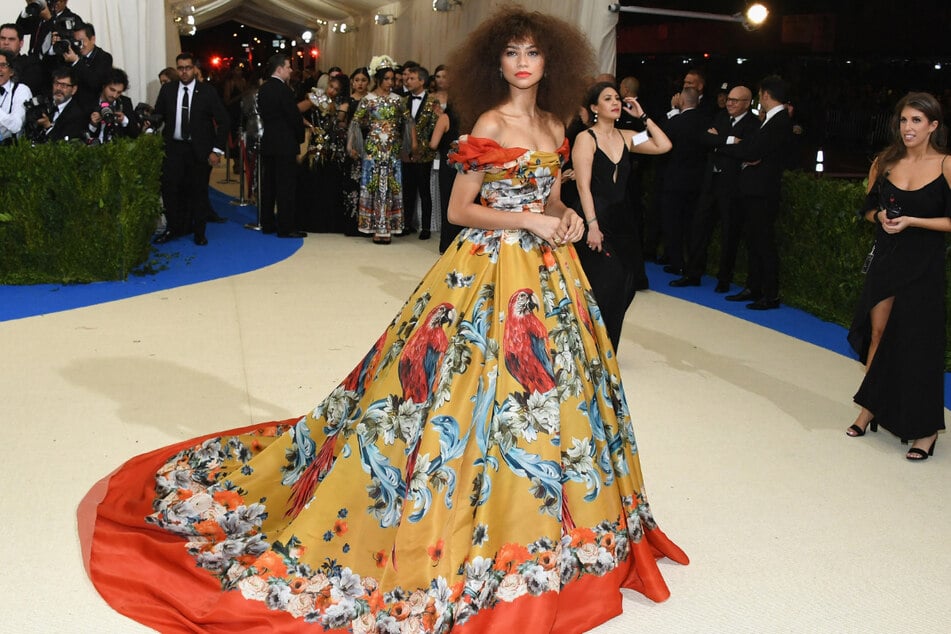 Zendaya donned Dolce &amp; Gabbana at the 2017 Met Gala.