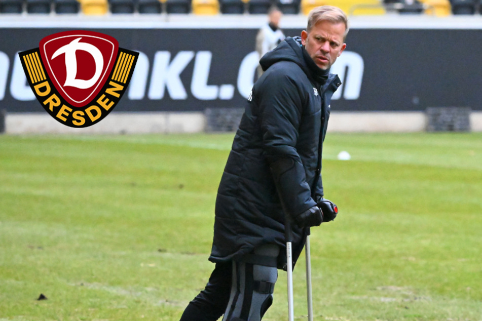 Dynamo-Coach Anfang an Krücken: Hat das Auswirkungen auf die Vorbereitung?