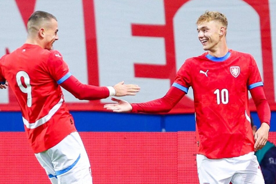 HSV-Profi Adam Karabec (21) traf beim 2:0-Sieg der tschechischen U21 gegen Belgien zum zwischenzeitlichen 1:0.