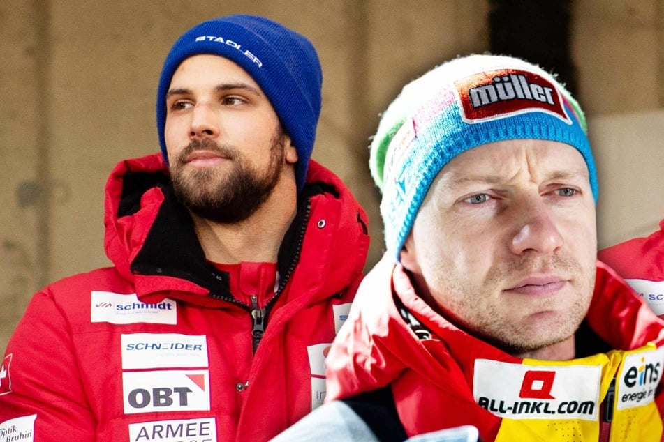 Francesco Friedrich ist happy, denn Sandro Michel schiebt nach Horror-Crash wieder an