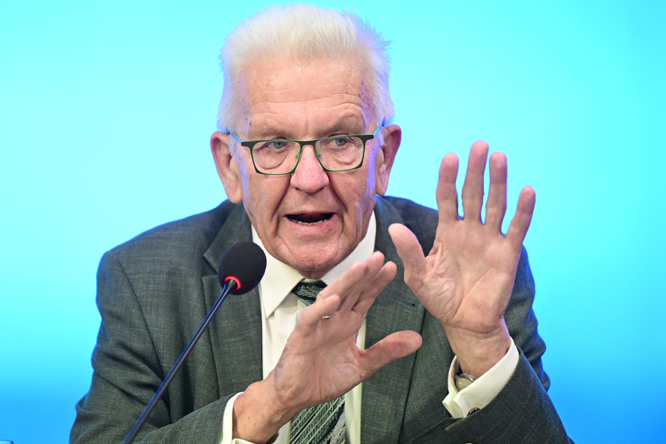 Baden-Württembergs Landesvater Winfried Kretschmann (75, Grüne) zeigte sich zufrieden mit den Bund-Länder-Verhandlungen.
