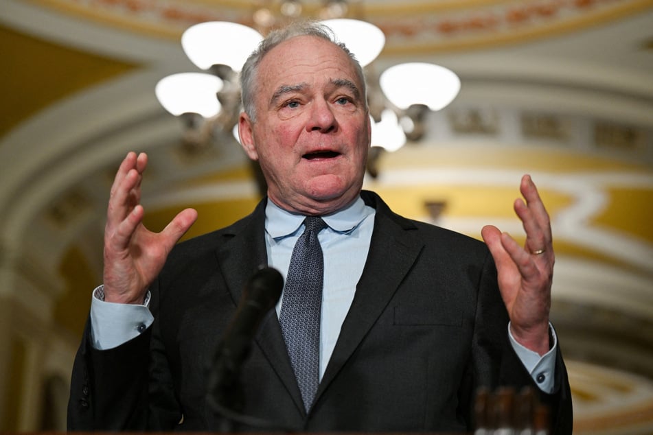 Senator Tim Kaine has denounced Donald Trump's "unnecessary, idiotic, and illegal war against Iran."