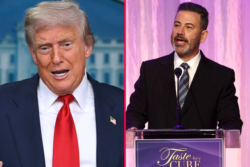 Jimmy Kimmel (r.) apparently sought out Italian citizenship so that he can escape President Donald Trump if necessary.