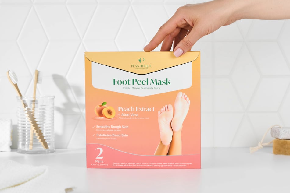 Nach wenigen Tagen setzt der Peeling-Effekt ein.